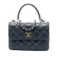 Chanel Small Quilted Lambskin Trendy CC Top Handle Flap