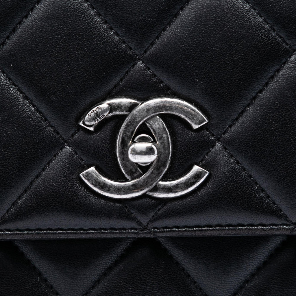 Chanel Small Quilted Lambskin Trendy CC Top Handle Flap