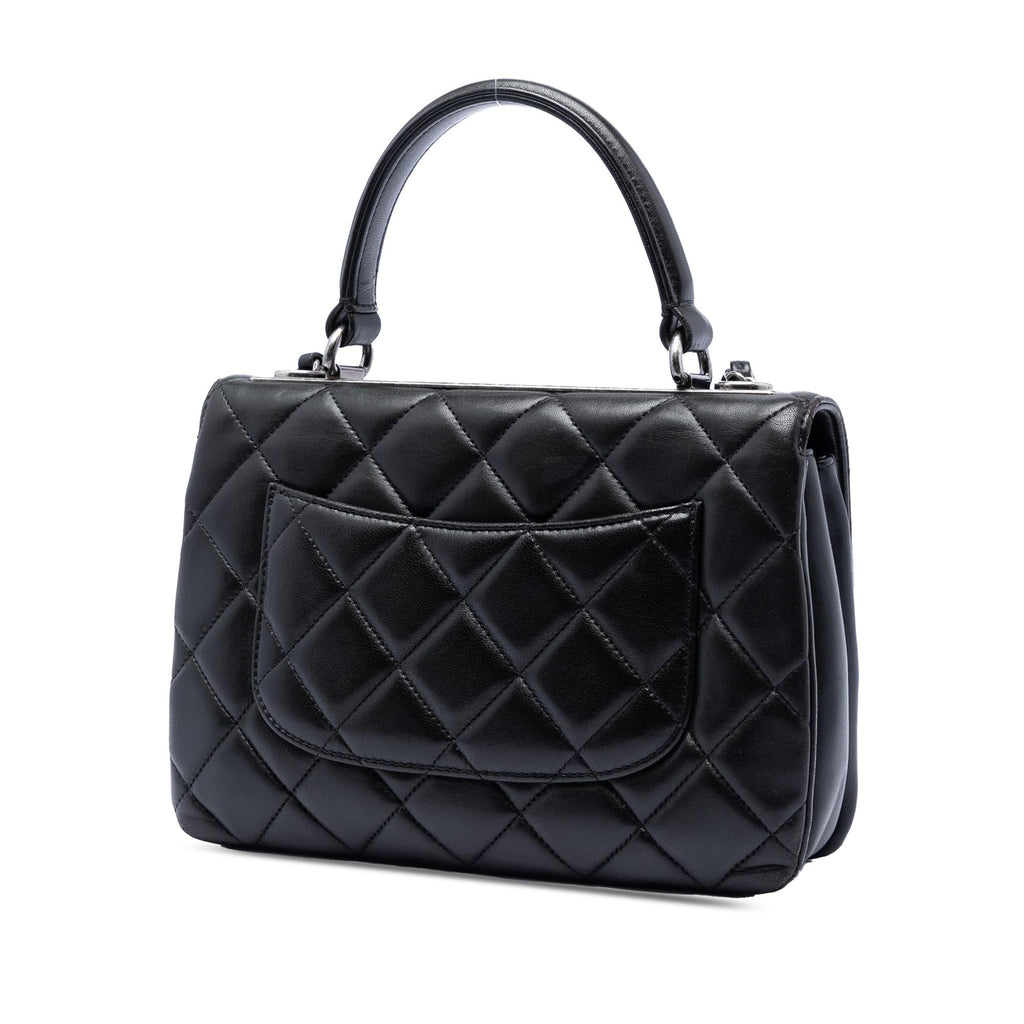Chanel Small Quilted Lambskin Trendy CC Top Handle Flap