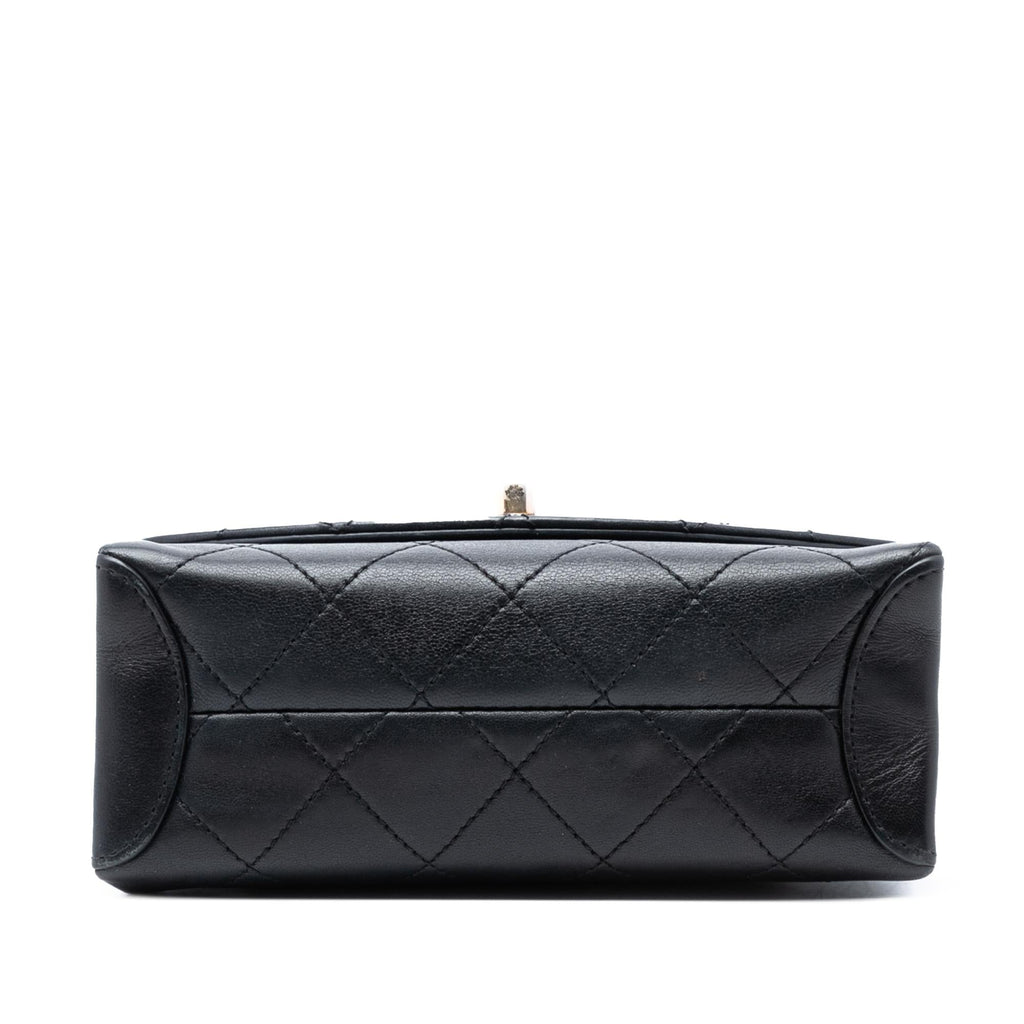 Chanel Small Quilted Lambskin Trendy Spirit Top Handle Bag