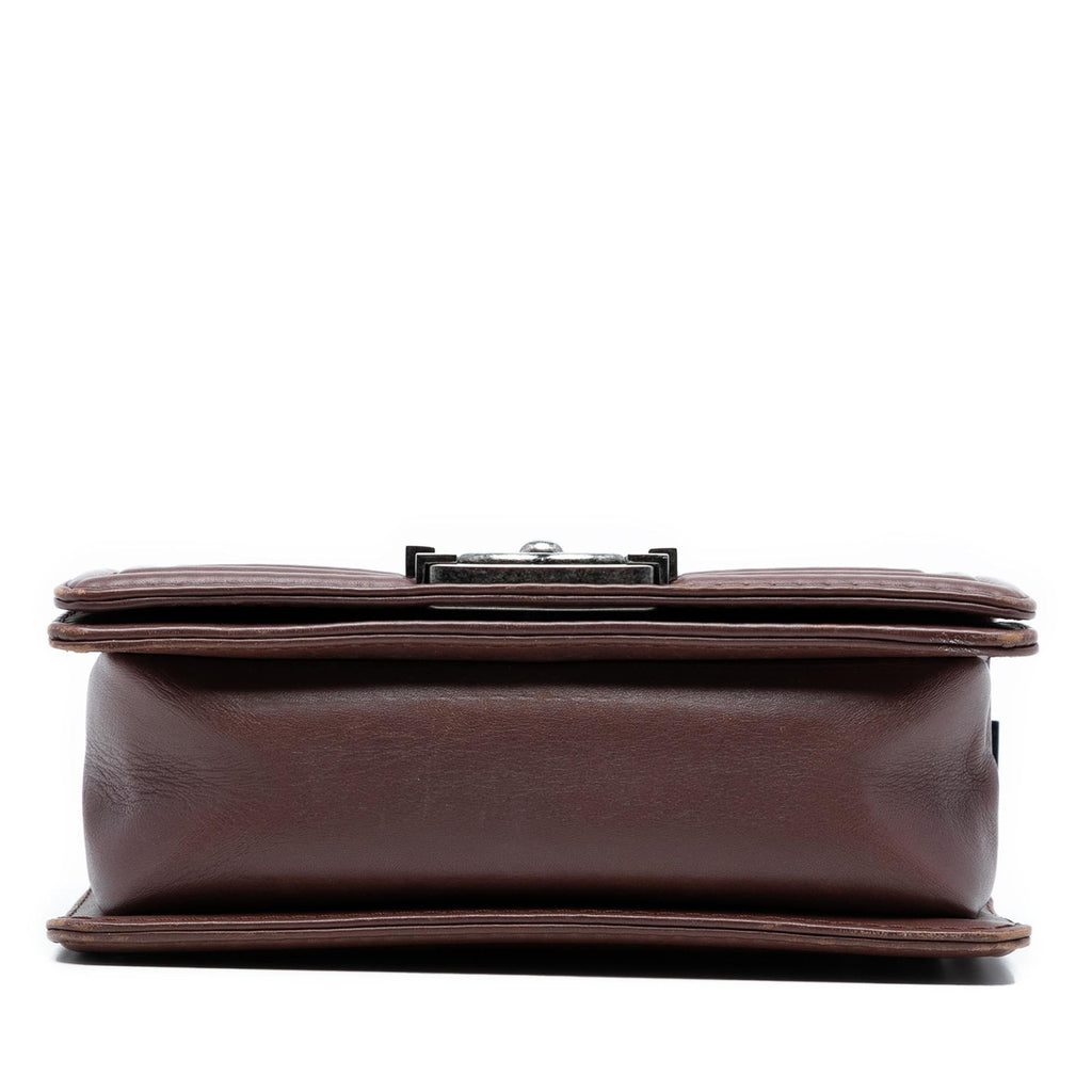 Chanel Small Quilted Lambskin Wild Stitch Boy Flap
