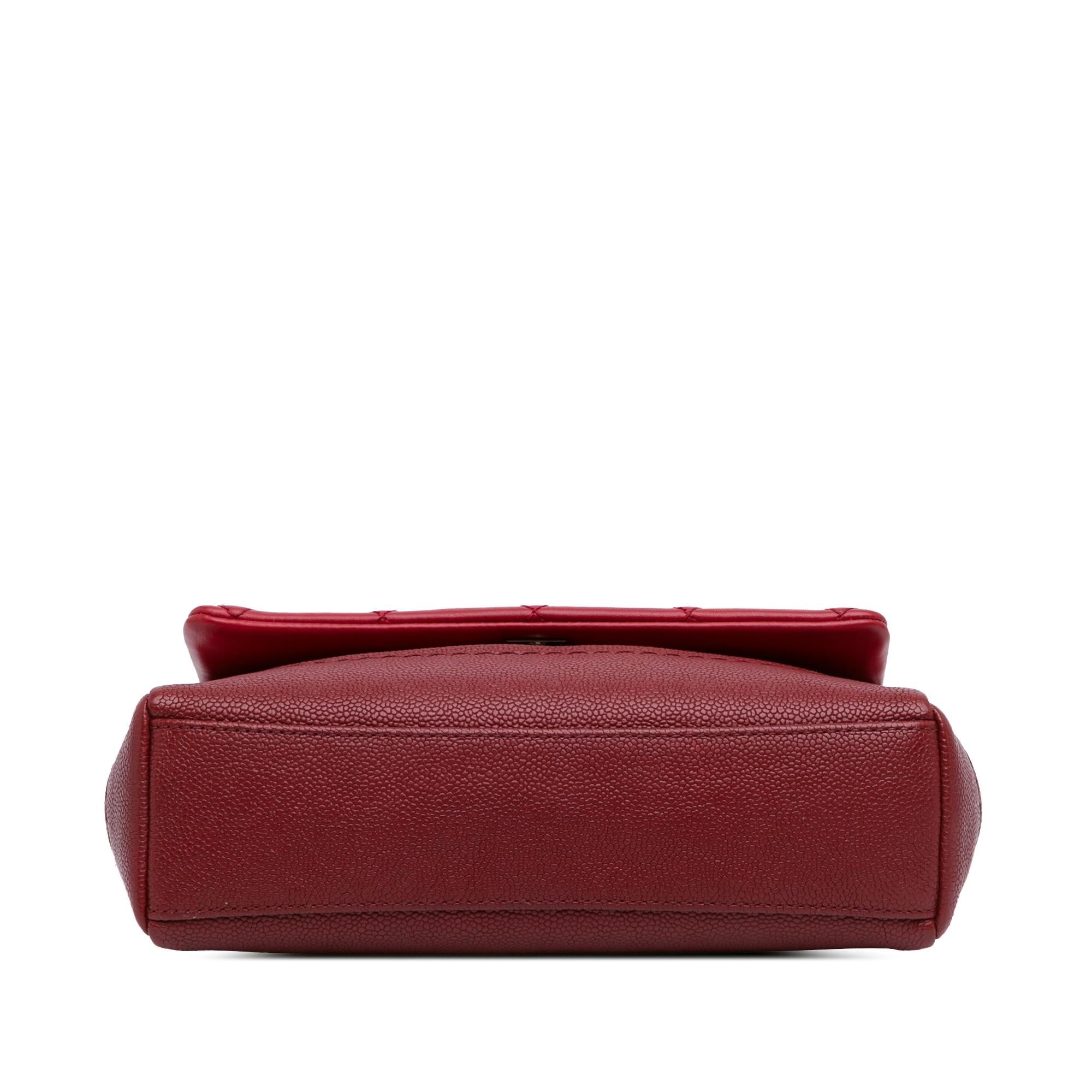 Chanel Small Quilted Lambskin and Caviar Bi Coco Flap (SHG-Vfboid)