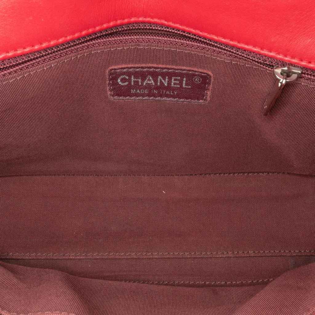 Chanel Small Quilted Lambskin and Caviar Bi Coco Flap (SHG-Vfboid)