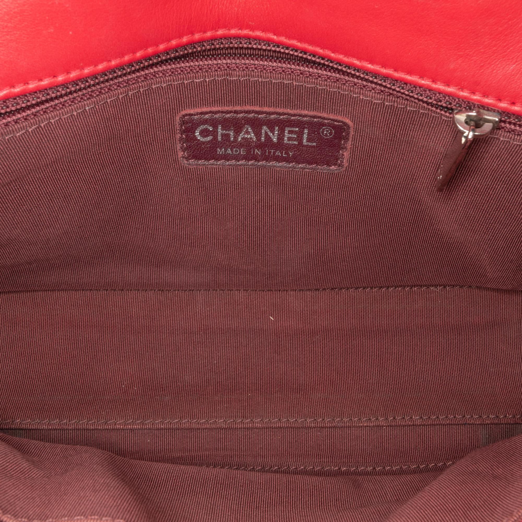 Chanel Small Quilted Lambskin and Caviar Bi Coco Flap (SHG-Vfboid)