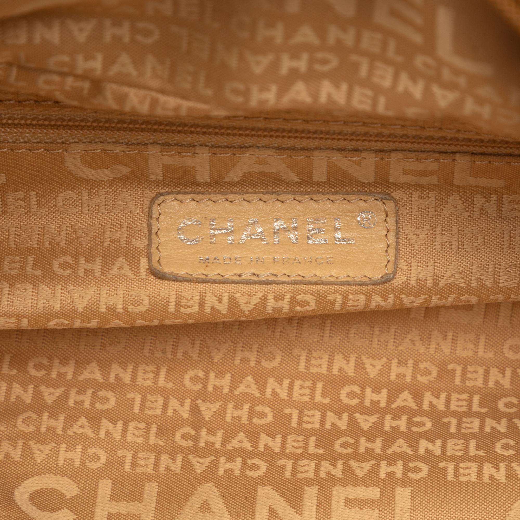 Chanel Small Quilted Metallic Calfskin Le Marais Bowler Bag