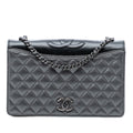 Chanel Small Quilted Metallic Lambskin Ballerine Flap