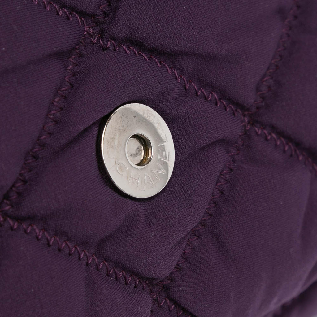 Chanel Small Quilted Nylon Bubble Flap (SHG-r6sHt1)
