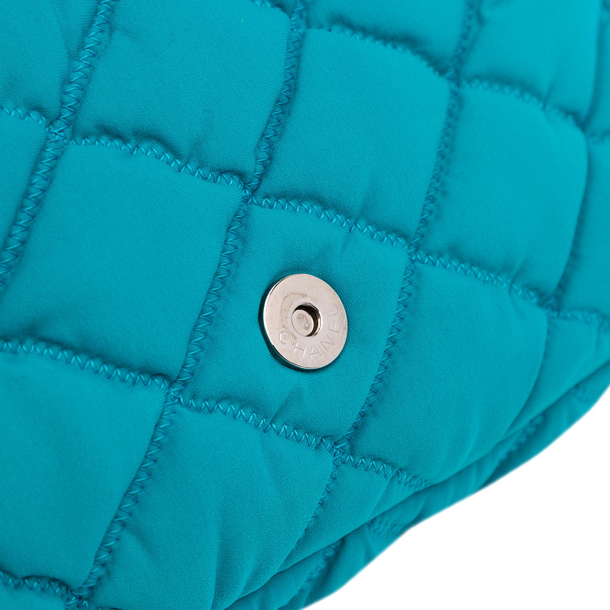 Chanel Small Quilted Nylon Bubble Flap