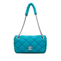 Chanel Small Quilted Nylon Bubble Flap