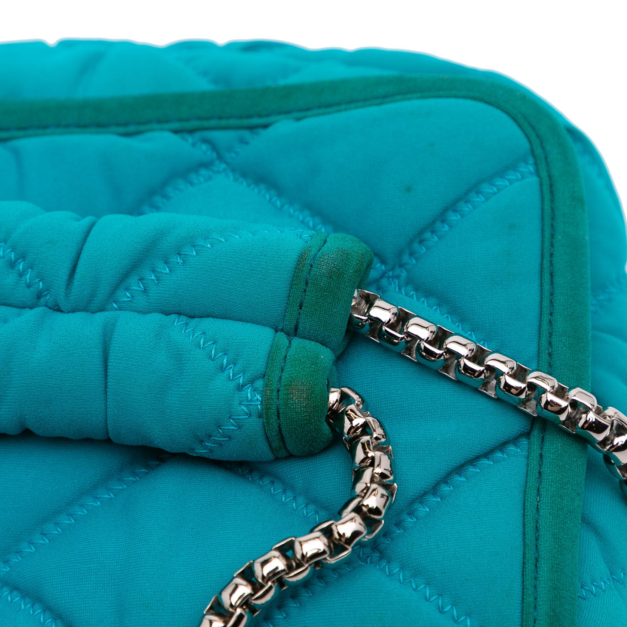Chanel Small Quilted Nylon Bubble Flap