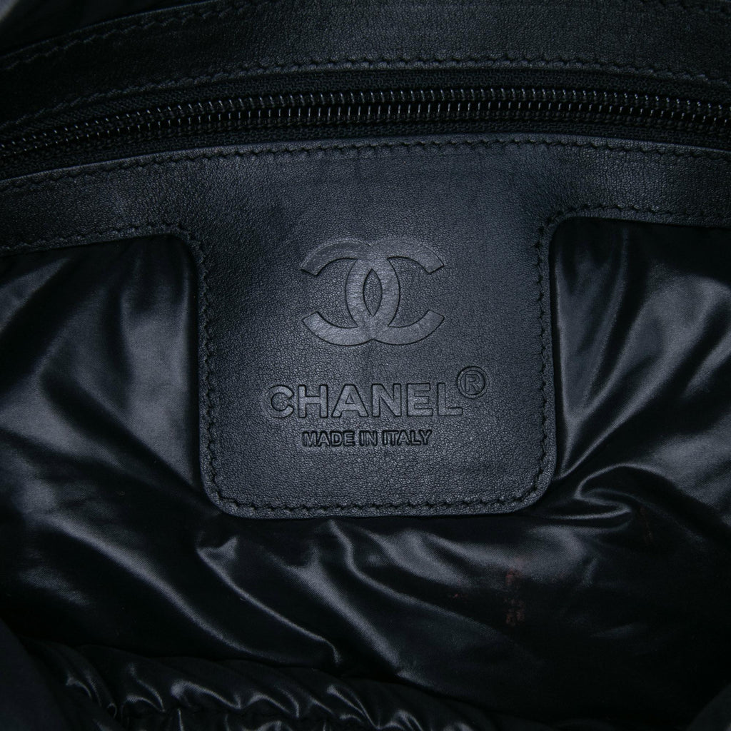 Chanel Small Quilted Nylon Coco Cocoon Tote