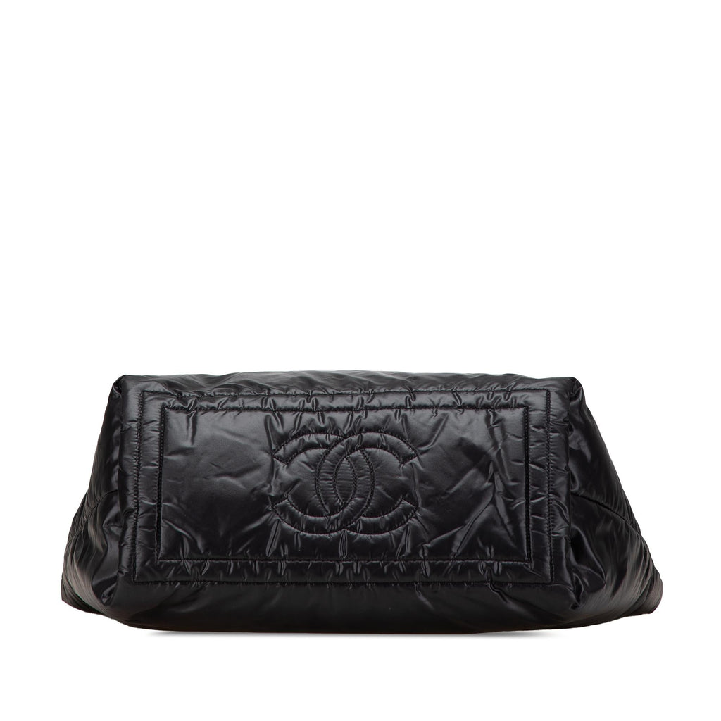 Chanel Small Quilted Nylon Coco Cocoon Tote