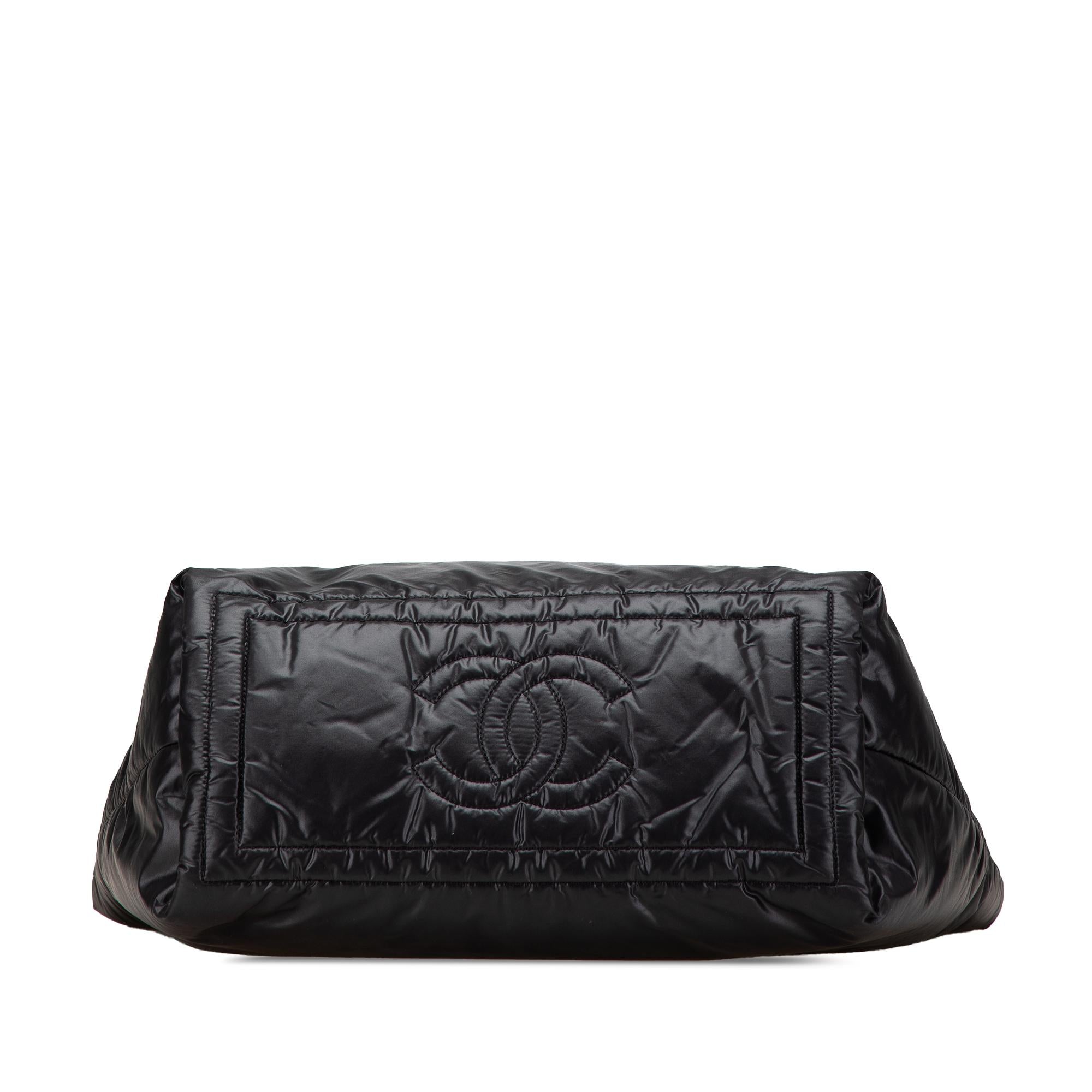 Chanel Small Quilted Nylon Coco Cocoon Tote