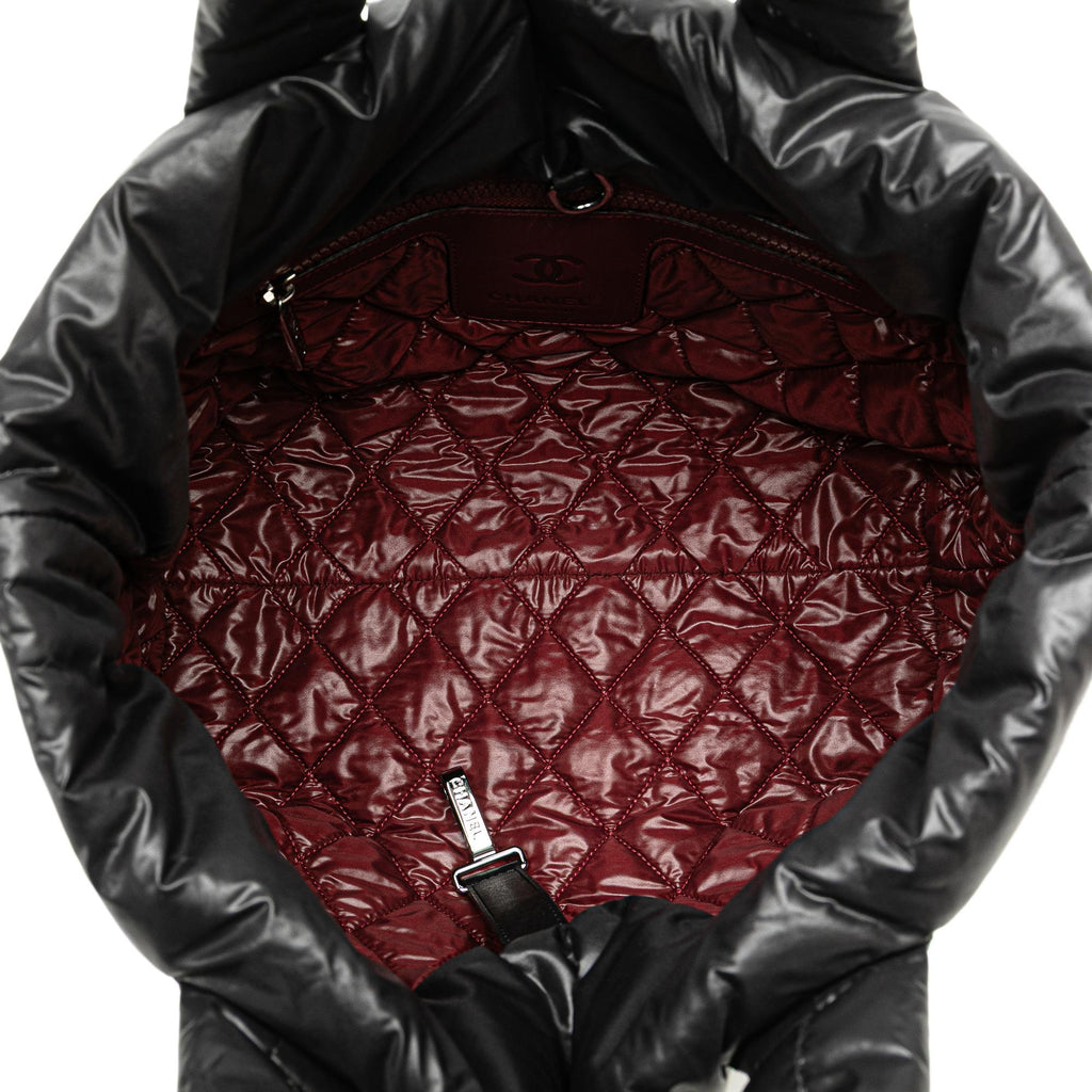 Chanel Small Quilted Nylon Coco Cocoon Tote