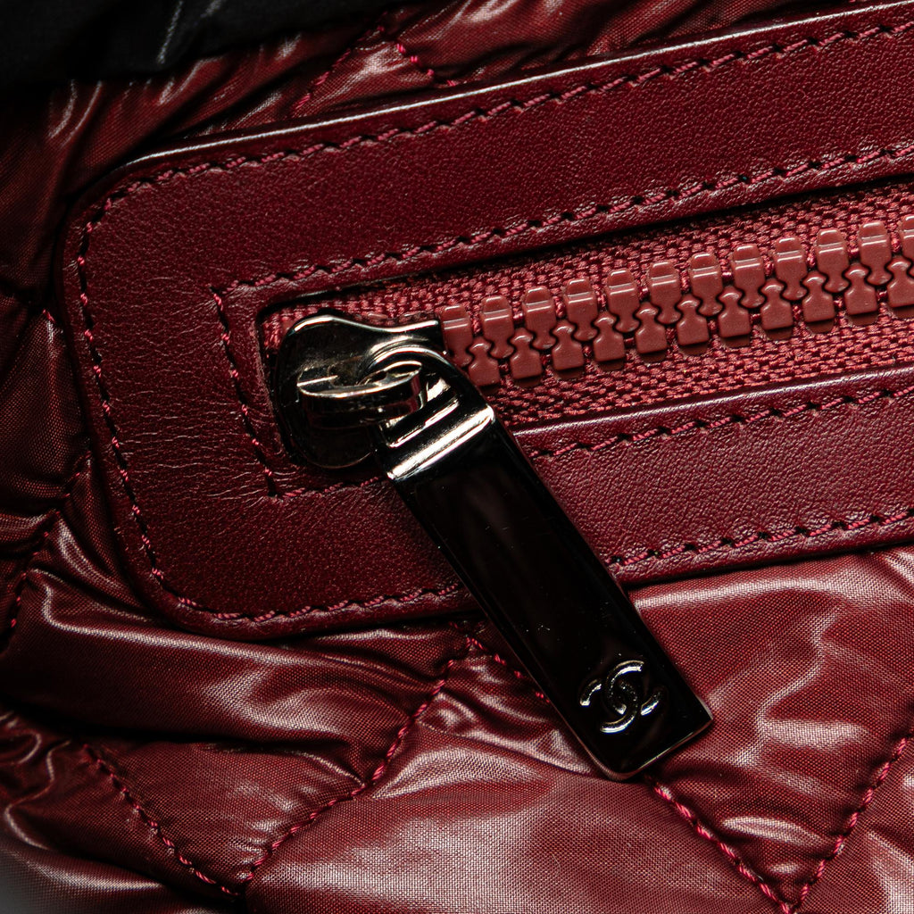 Chanel Small Quilted Nylon Coco Cocoon Tote