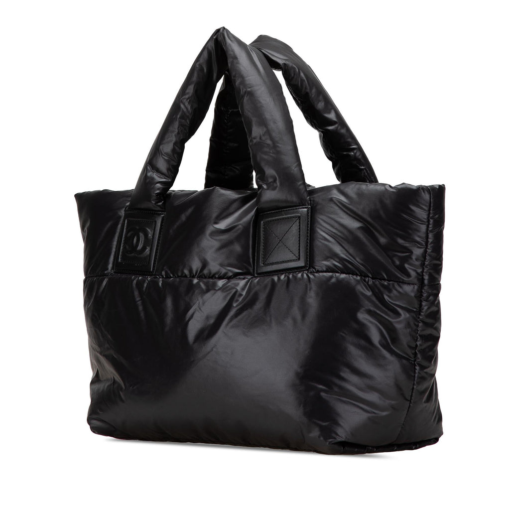 Chanel Small Quilted Nylon Coco Cocoon Tote
