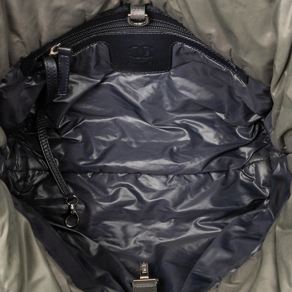 Chanel Small Quilted Nylon Coco Cocoon Tote