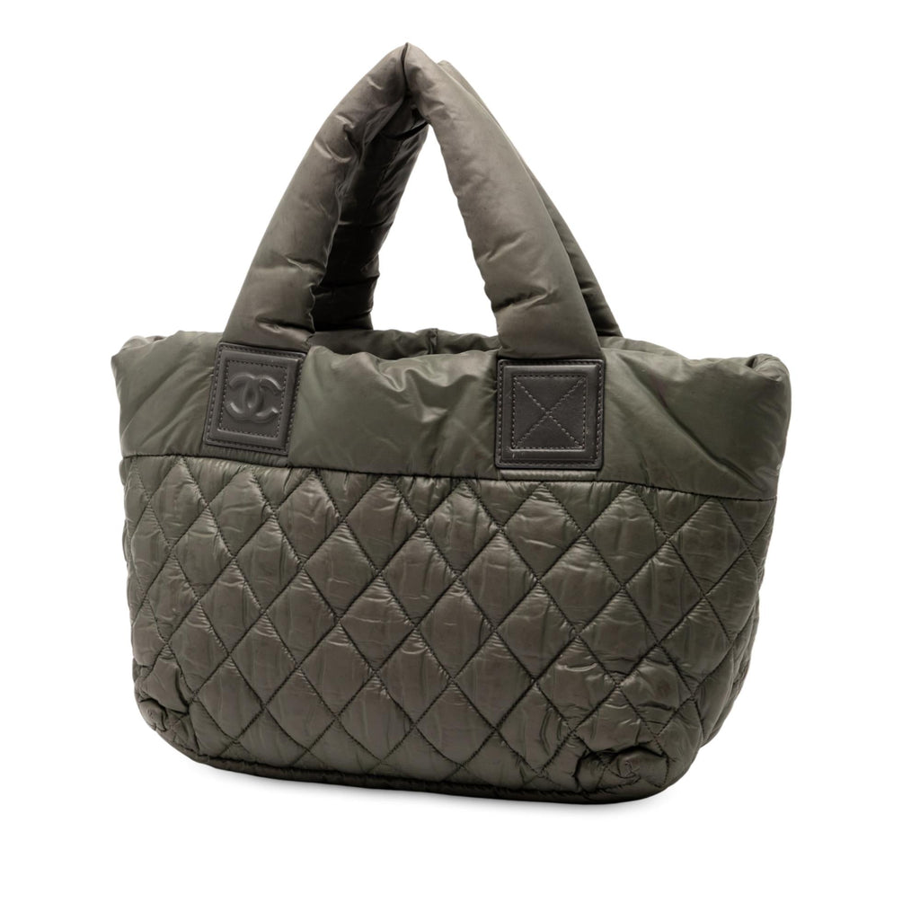 Chanel Small Quilted Nylon Coco Cocoon Tote