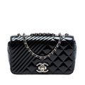 Chanel Small Quilted Patent Coco Boy Flap