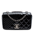 Chanel Small Quilted Patent Coco Boy Flap