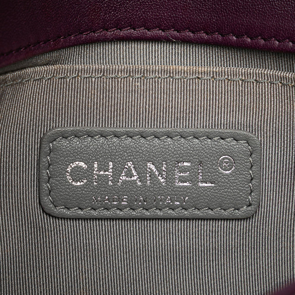 Chanel Small Quilted Velvet Boy Flap