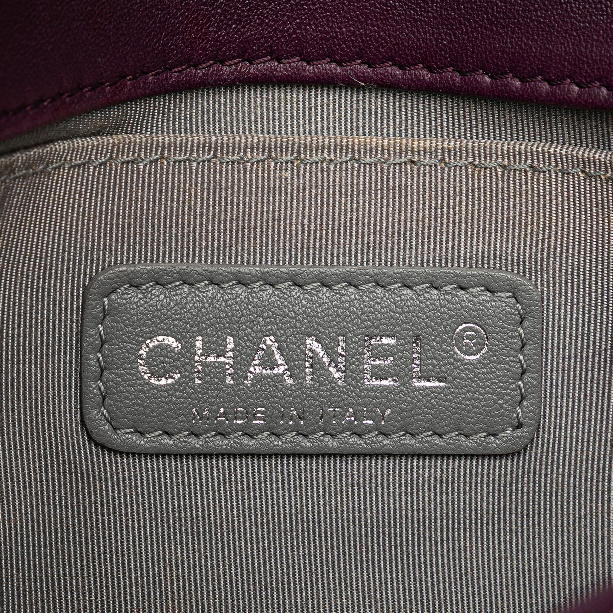 Chanel Small Quilted Velvet Boy Flap