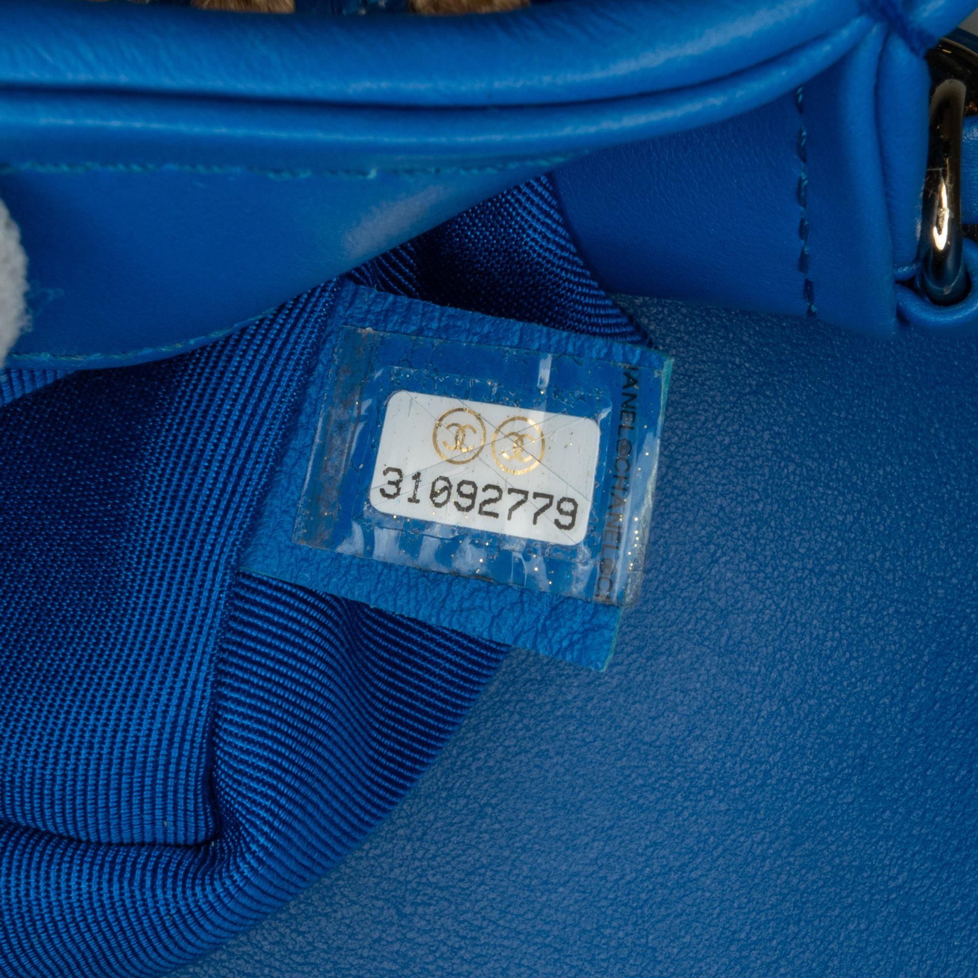 Chanel Small Raffia and Jute Urban Jungle Single Flap (SHG-dqkeCK)