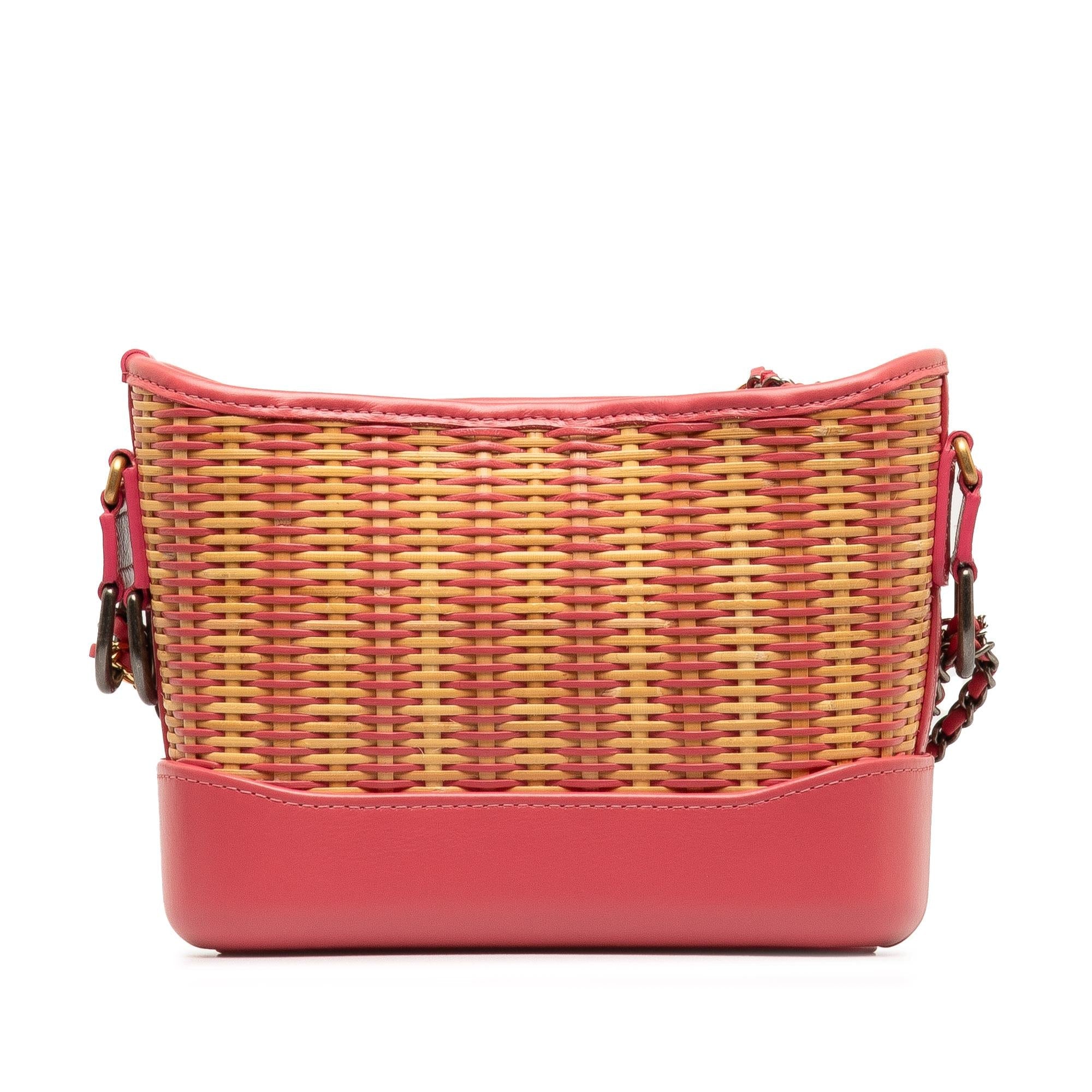 Chanel Small Rattan Gabrielle Crossbody (SHG-wNrleD)