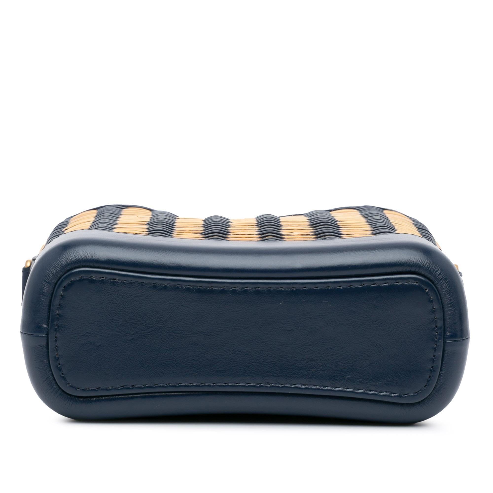 Chanel Small Rattan Gabrielle Crossbody