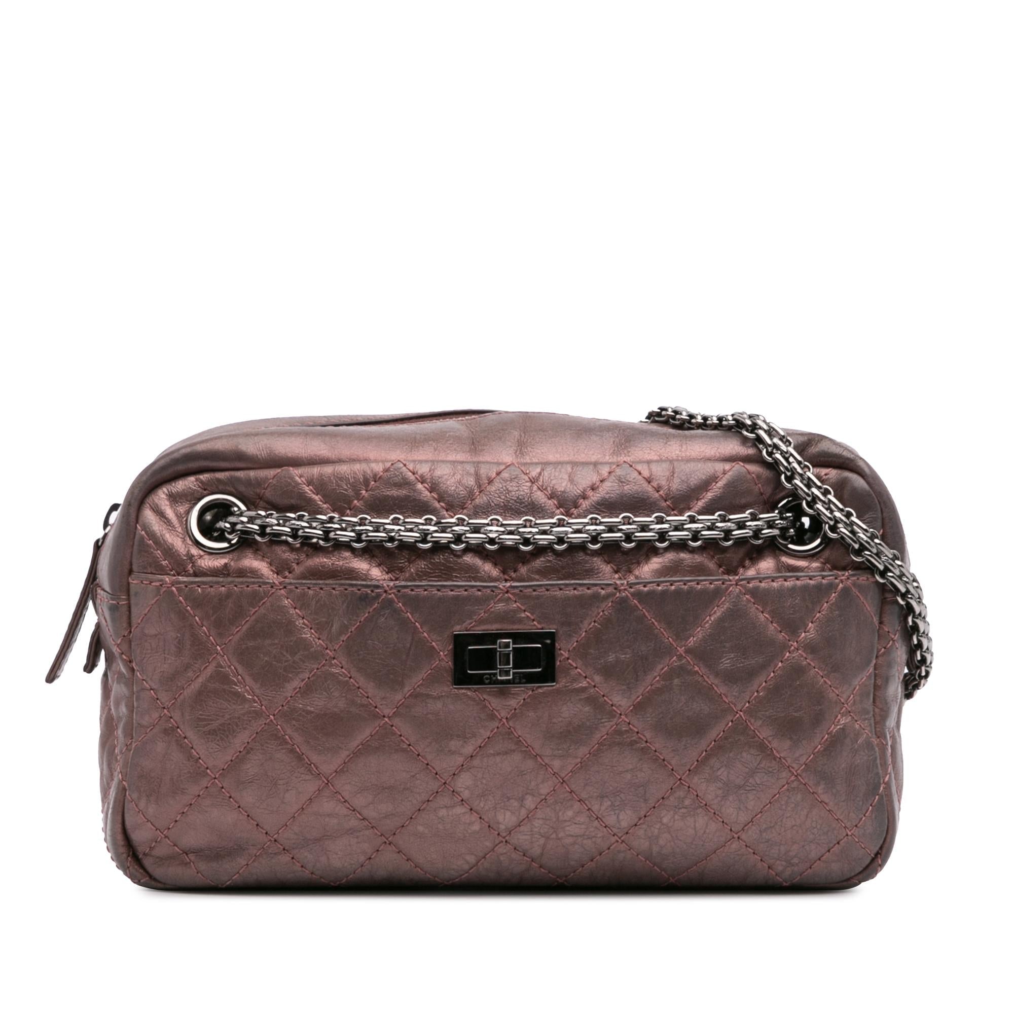 Chanel Small Reissue 2.55 Quilted Aged Calfskin Camera Bag