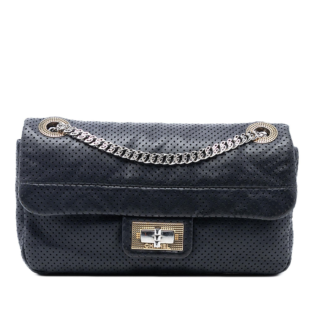 Chanel Small Reissue Perforated Calfskin Drill Flap