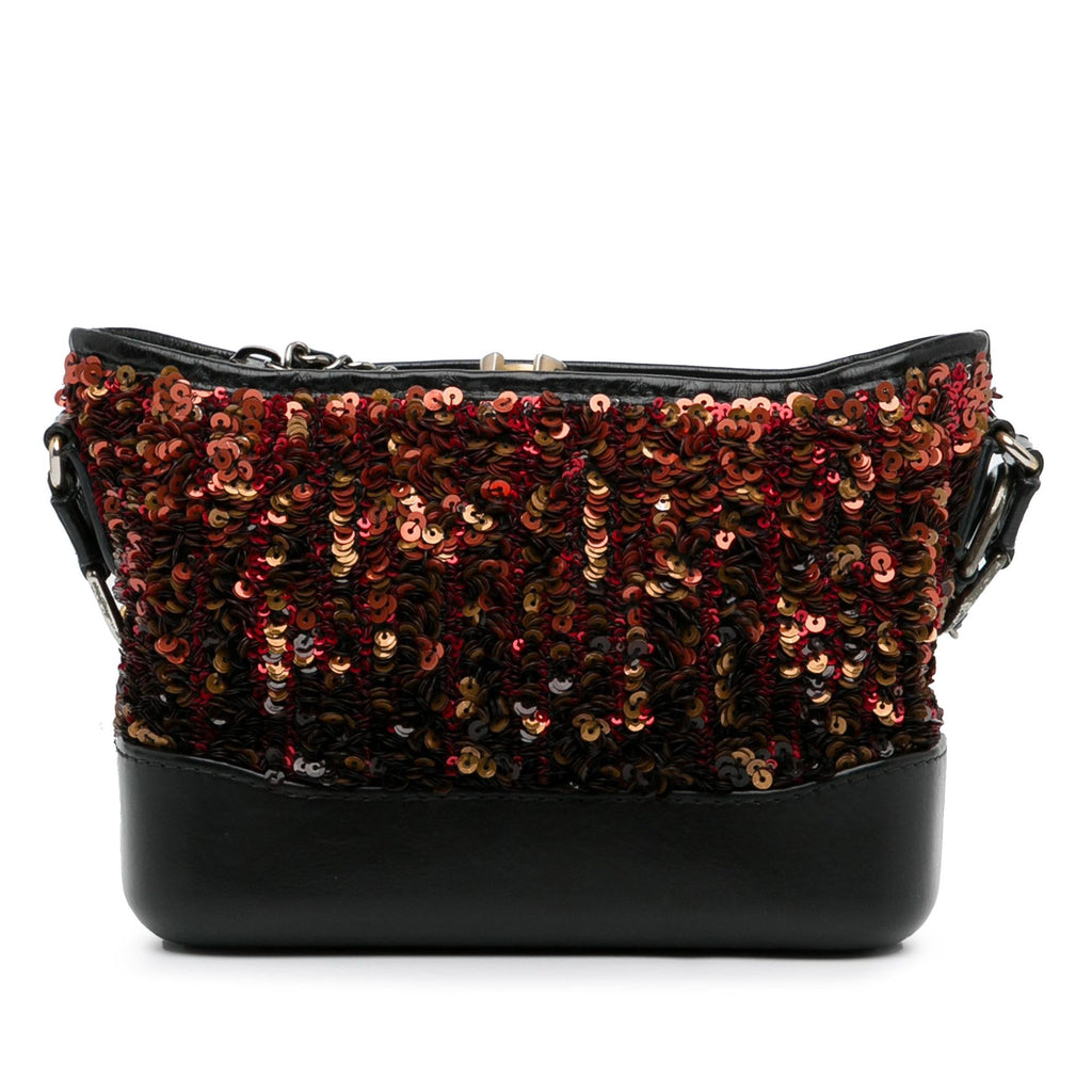 Chanel Small Sequin Gabrielle Crossbody (SHG-koyBck)