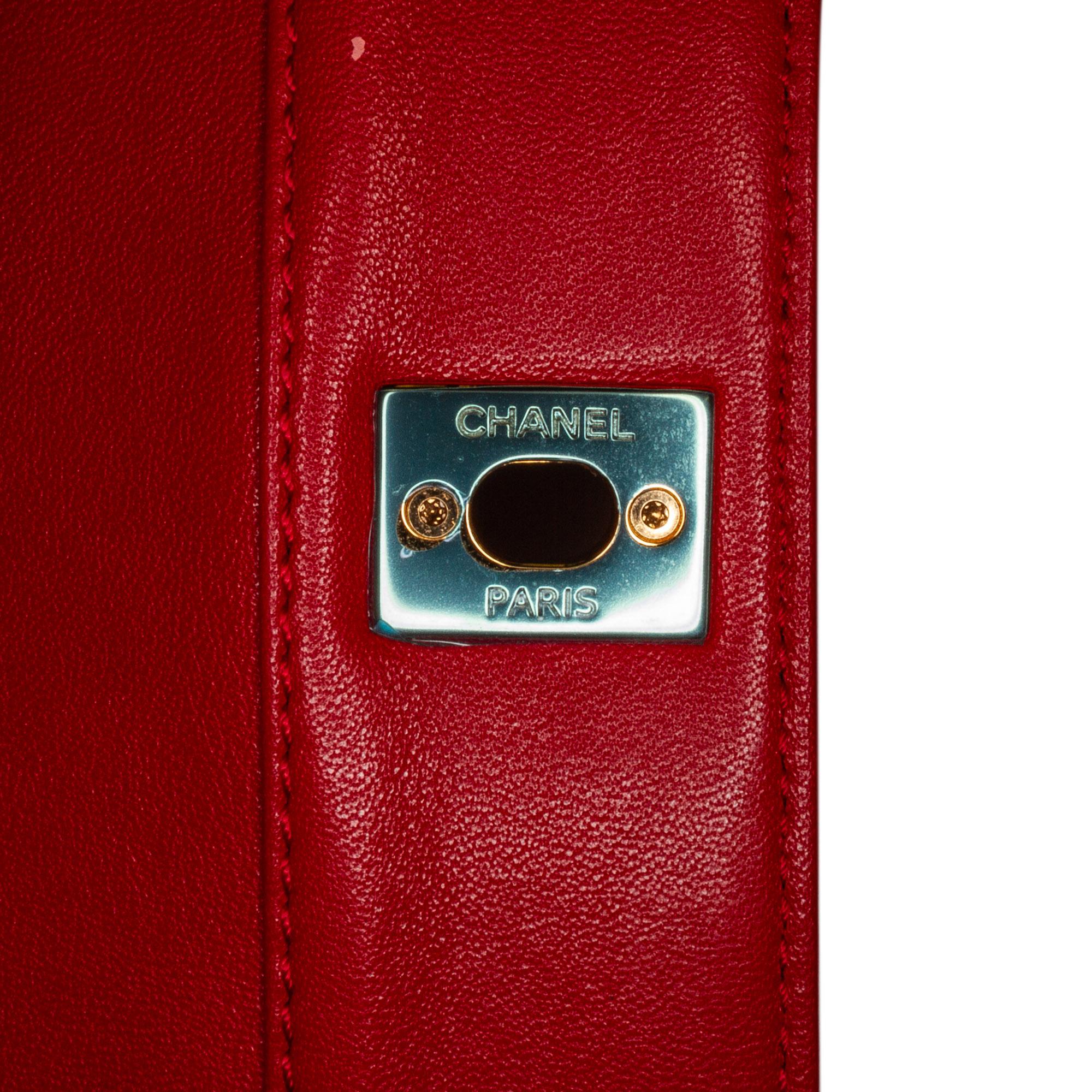 Chanel Small Sheepskin Vintage Mademoiselle Flap (SHG-zsUypA)