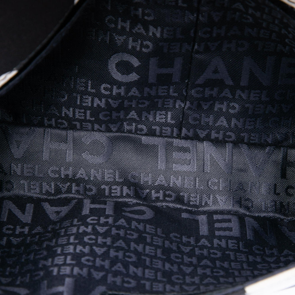 Chanel Small Silk and Lambskin Net Tahiti Flap