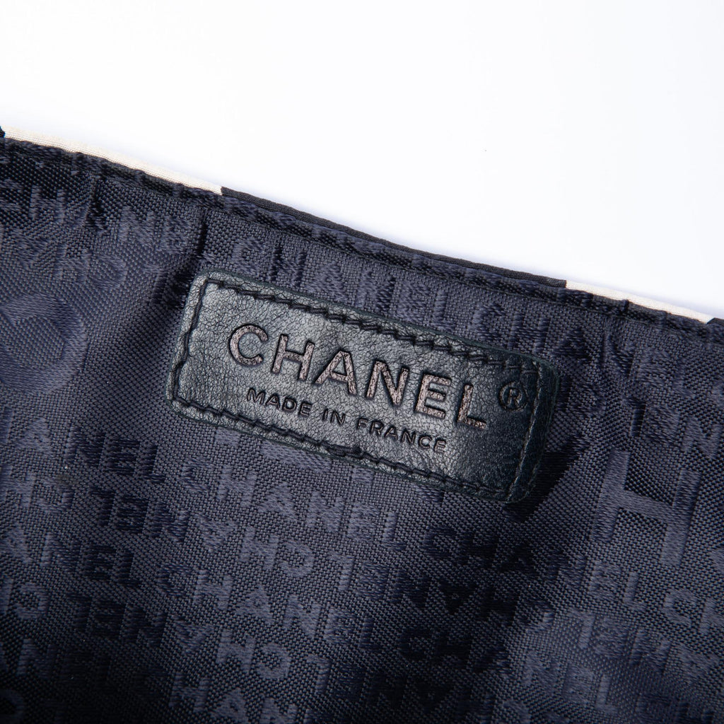 Chanel Small Silk and Lambskin Net Tahiti Flap