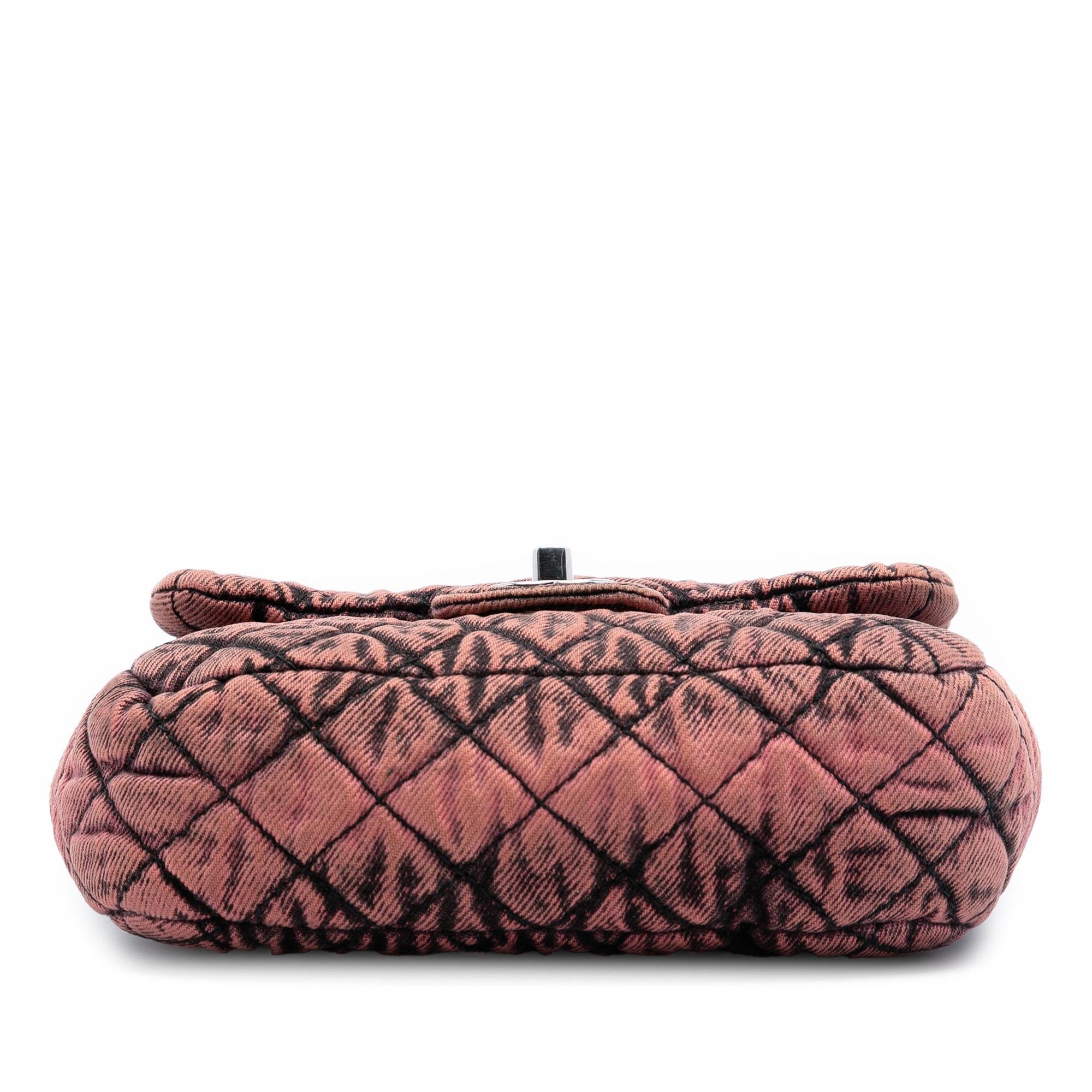 Chanel Small Square CC Quilted Denimpression Single Flap