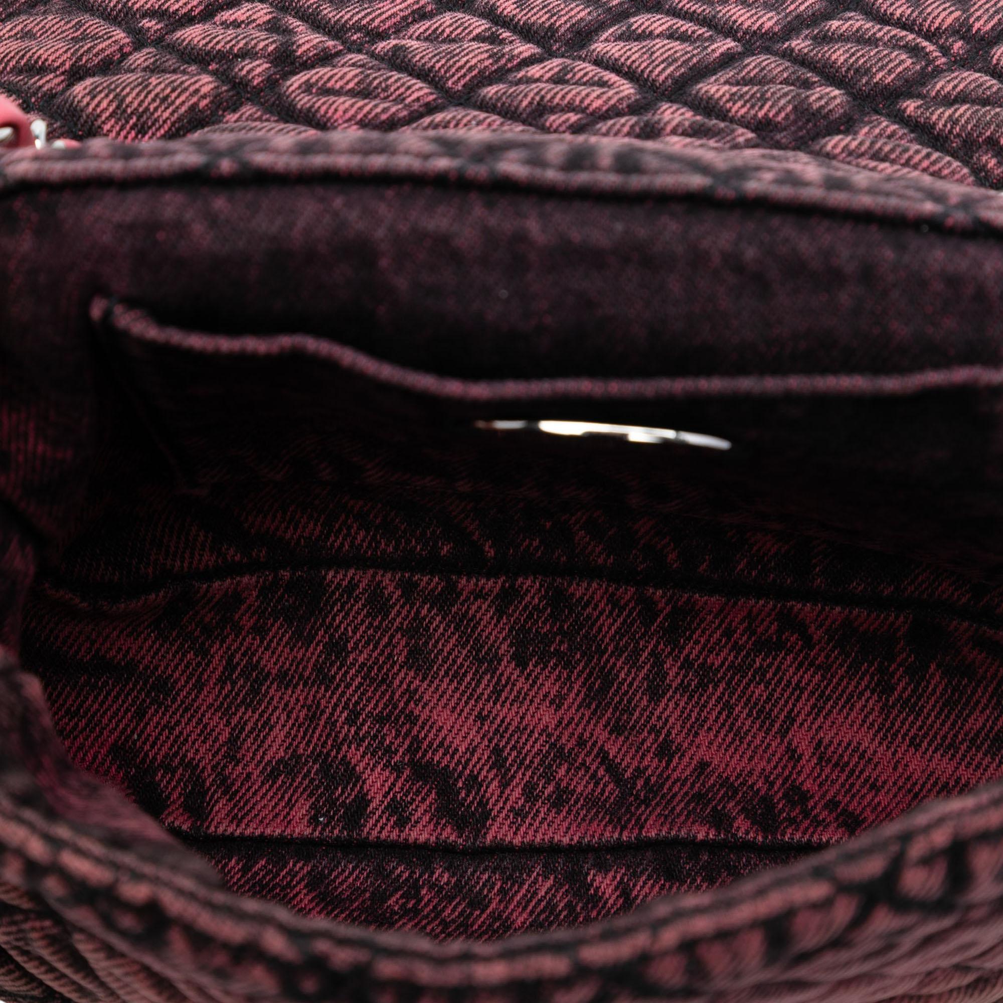 Chanel Small Square CC Quilted Denimpression Single Flap
