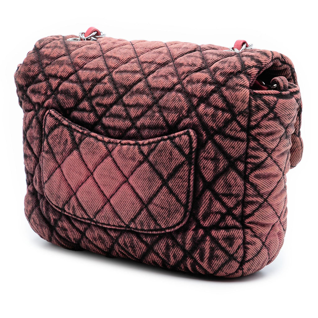 Chanel Small Square CC Quilted Denimpression Single Flap