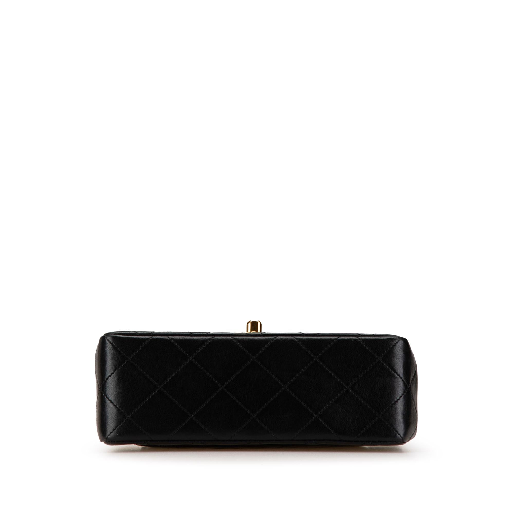 Chanel Small Square Quilted Lambskin Flap