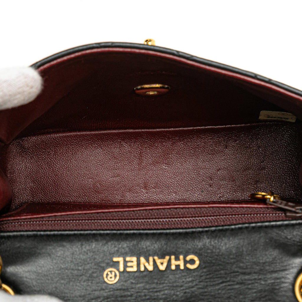 Chanel Small Square Quilted Lambskin Flap