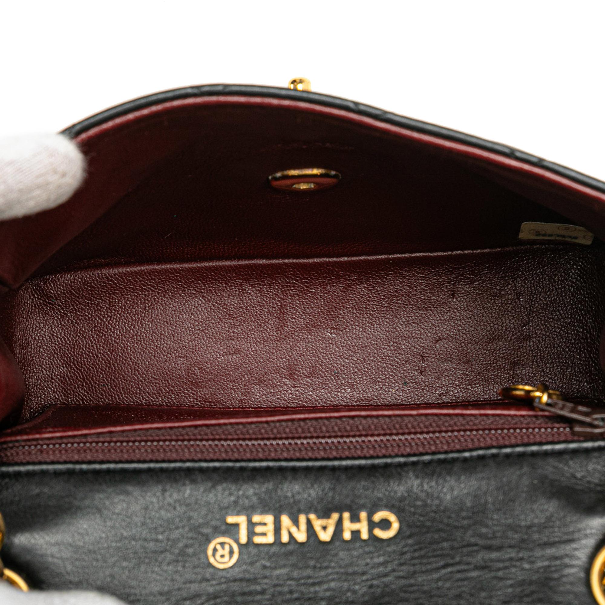 Chanel Small Square Quilted Lambskin Flap