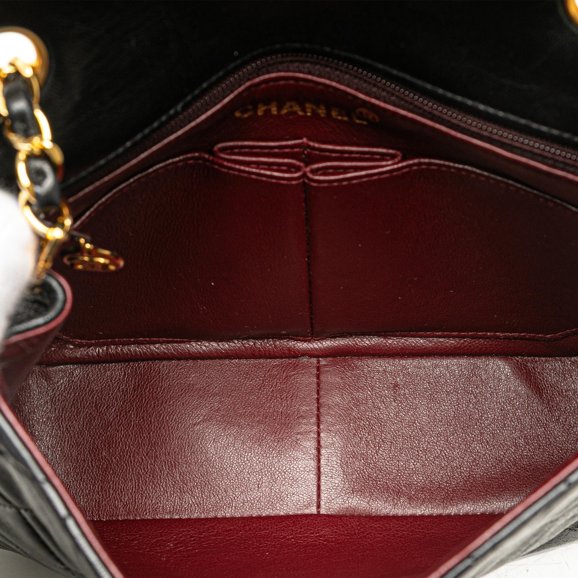 Chanel Small Square Quilted Lambskin Flap