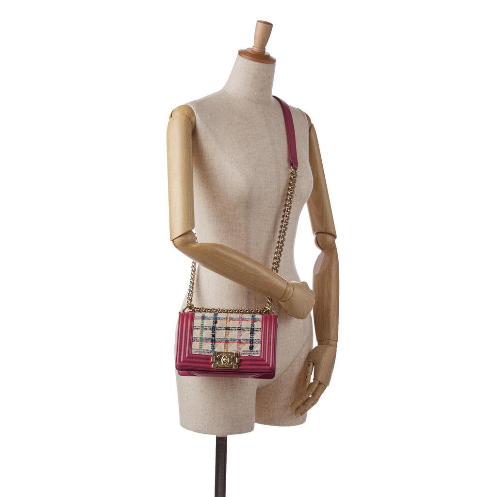 Chanel Small Tweed Boy Bag