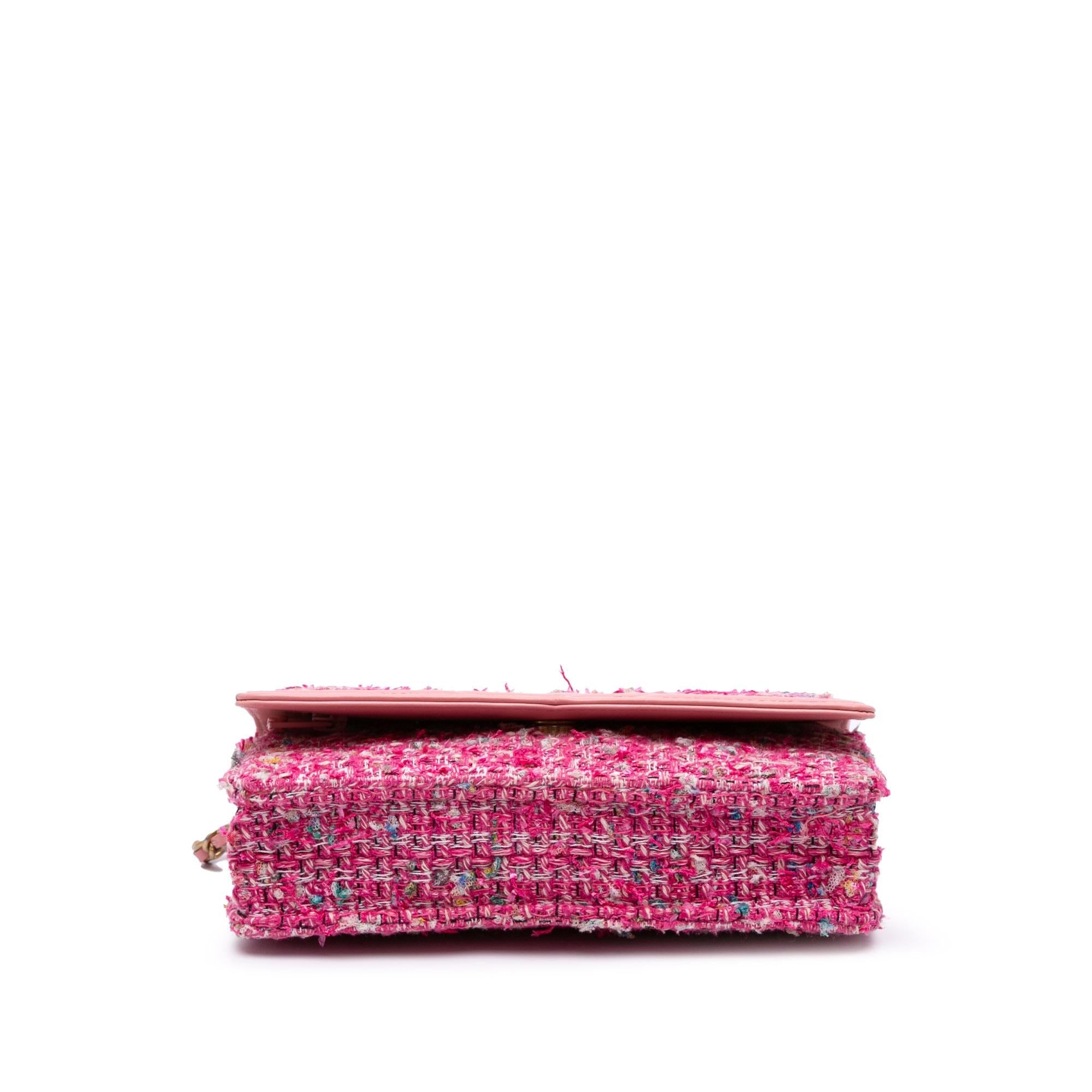 Chanel Small Tweed CC Filigree Flap