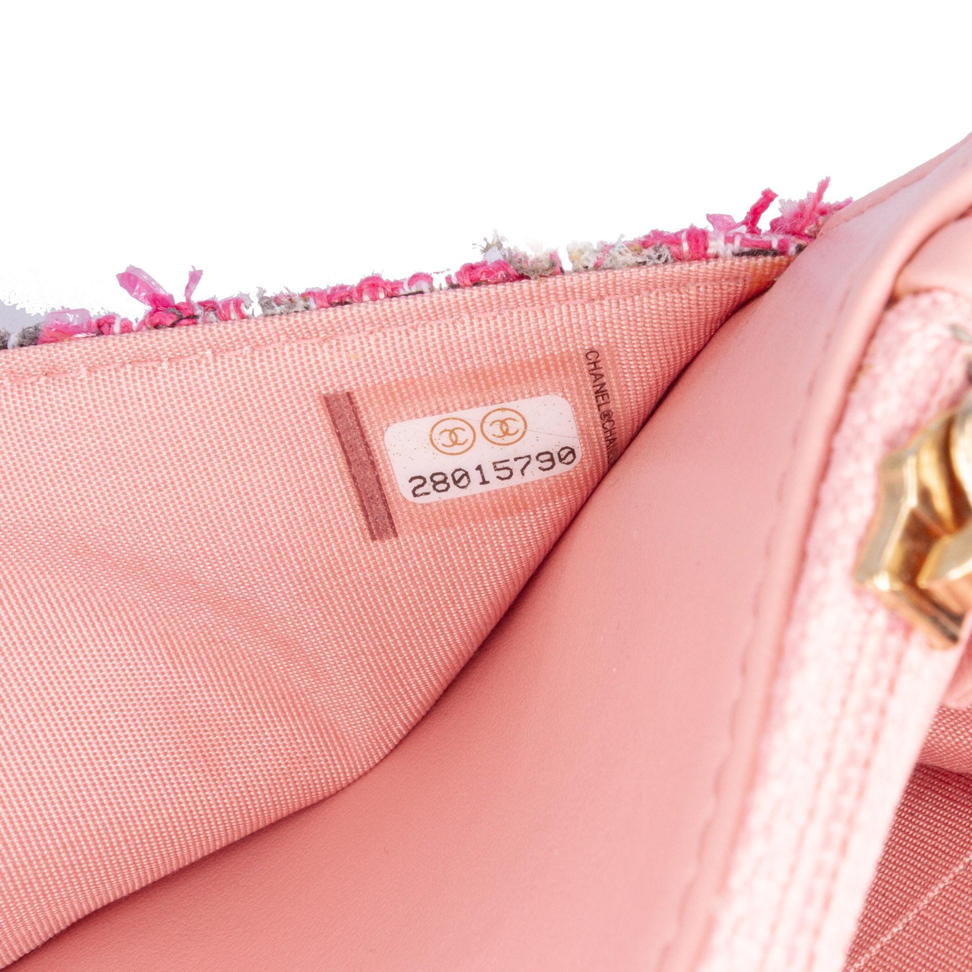 Chanel Small Tweed CC Filigree Flap