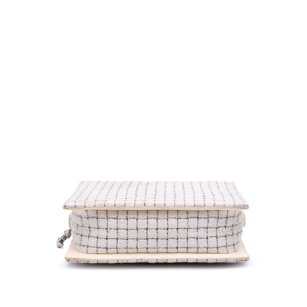 Chanel Small Tweed and Resin Zipped Shopping Bag