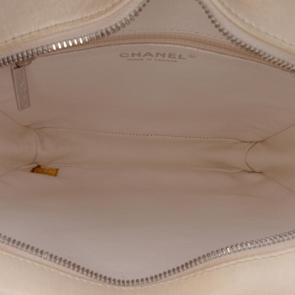 Chanel Small Tweed and Resin Zipped Shopping Bag