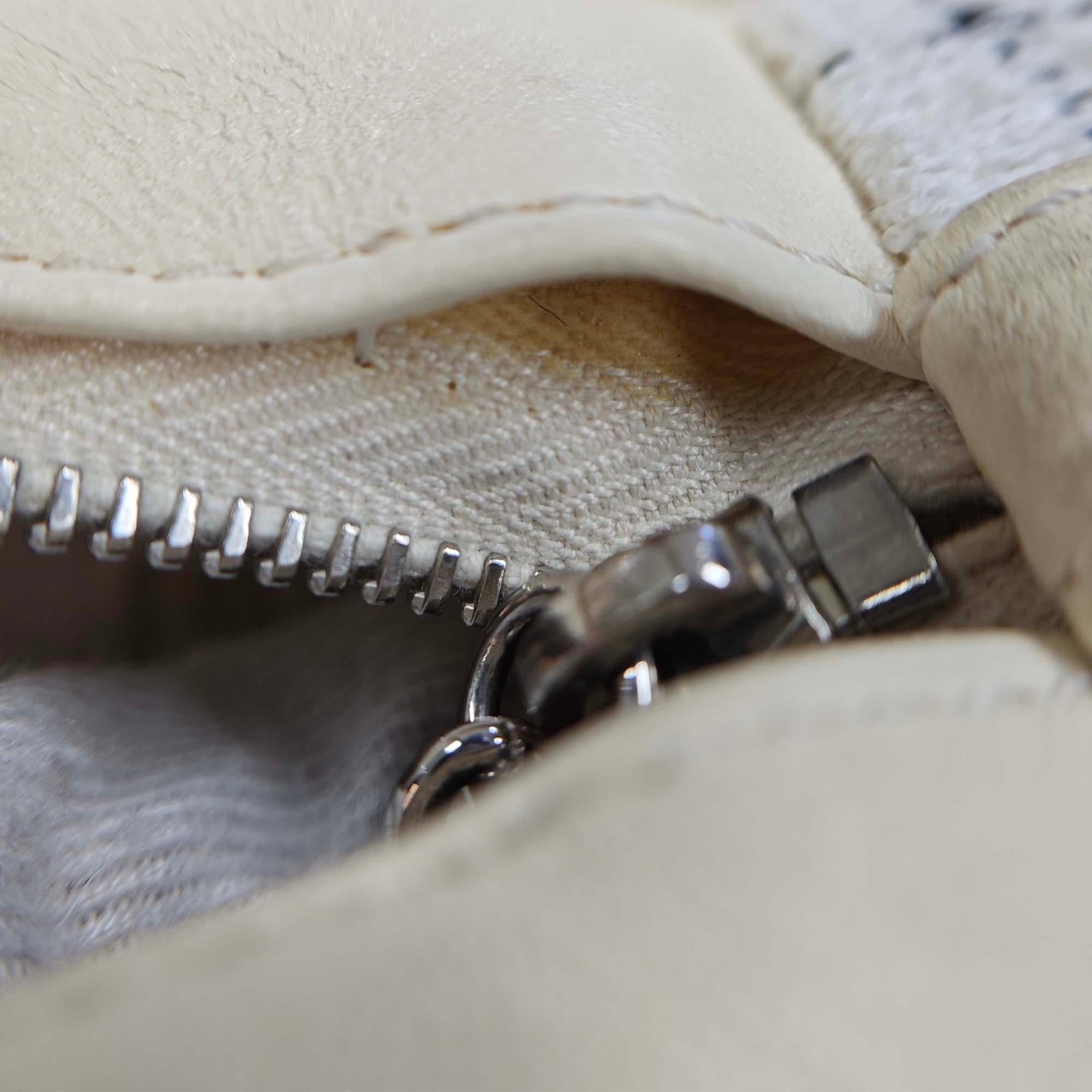 Chanel Small Tweed and Resin Zipped Shopping Bag