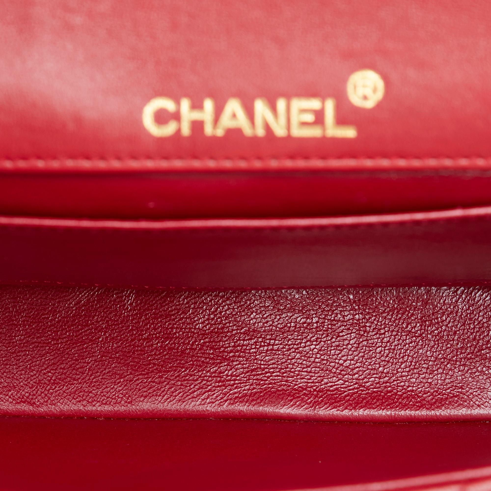 Chanel Small XL Quilted Lambskin Single Flap (SHG-0S1d5w)