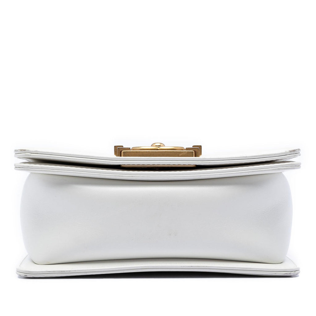 Chanel Square Calfskin Boy Reverso Flap